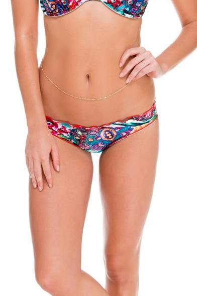 Luli Fama Like A Flame Full Ruched Back Bottom