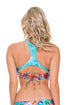 Luli Fama Gorgeous Chaos Twisted Bandeau Top