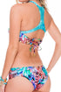 Luli Fama Gorgeous Chaos Twisted Bandeau Top