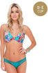 Luli Fama Gorgeous Chaos D-E Cup Underwire Adjustable Top