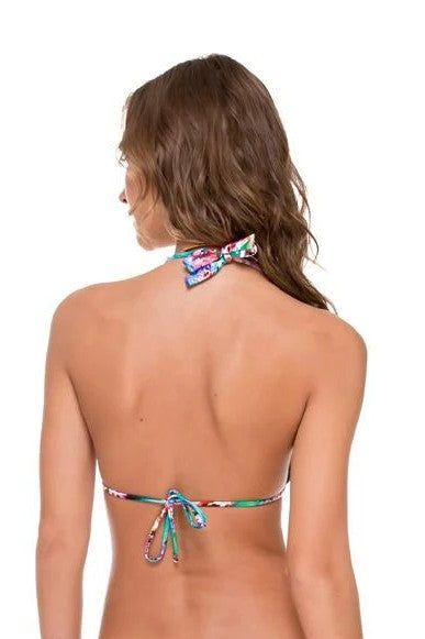 Luli Fama Gorgeous Chaos Halter Top