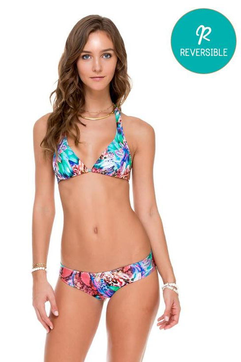 Luli Fama Gorgeous Chaos Halter Top