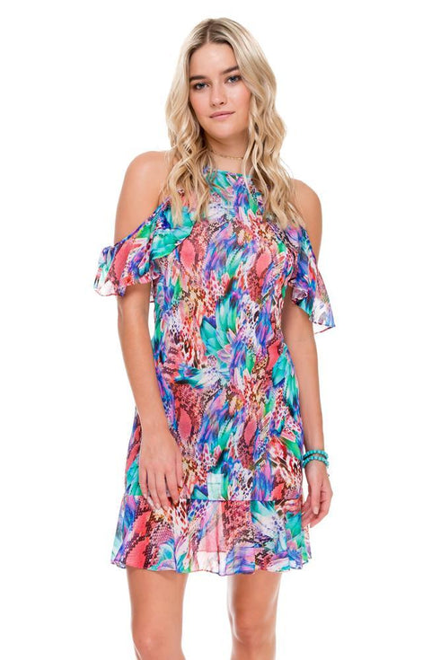 Luli Fama Gorgeous Chaos Willow Dress