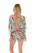Luli Fama Wild Heart Cabana V-Neck Dress