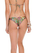 Luli Fama Callejera Wavey Ruched Back Brazilian Tie Side Bottom