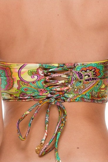 Luli Fama Callejera Cut Out Corset Top