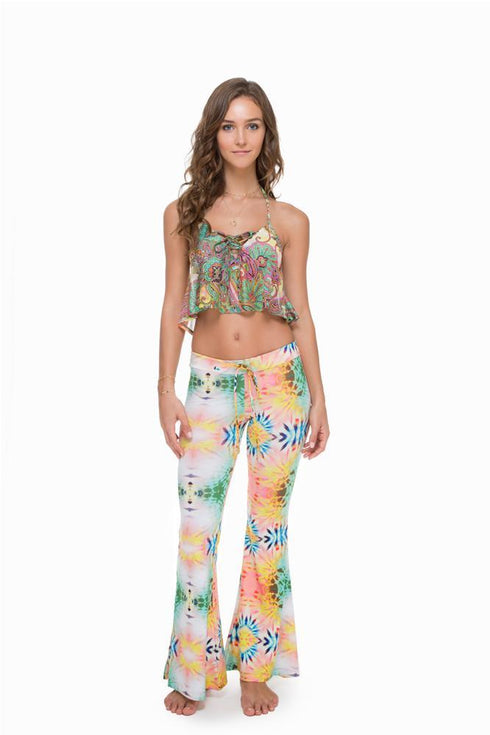 Luli Fama Sol Multicolor Boho Pant
