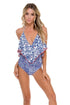 Luli Fama Naughty Girl Ruffle One Piece