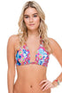Luli Fama Beautiful Mess D/Dd Cup Triangle Halter Top