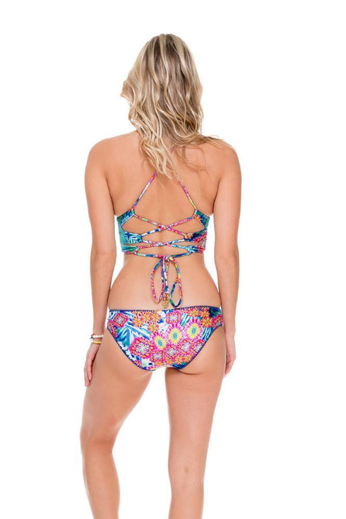 Luli Fama Beautiful Mess Stitched Bustier