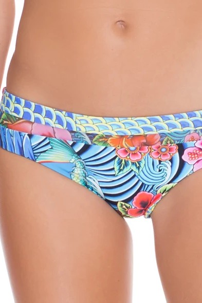 Luli Fama Inked Babe Fishtail Ink Mesh Full Bottom