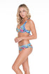 Luli Fama Inked Babe Ink Mesh Back Underwire Top