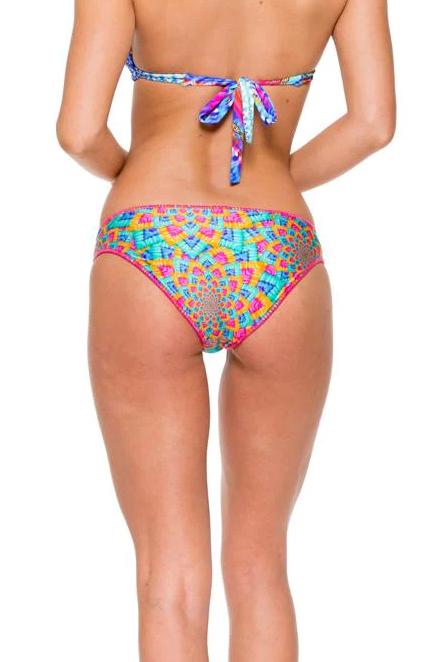 Luli Fama Star Girl Stitched Around Reversible Full Bottom