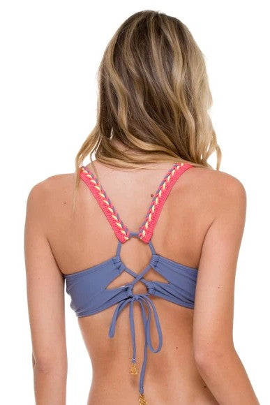 Luli Fama Atrevida Crochet Sporty Top