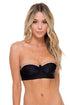 Luli Fama Atrevida Crochet Underwire Bandeau Top
