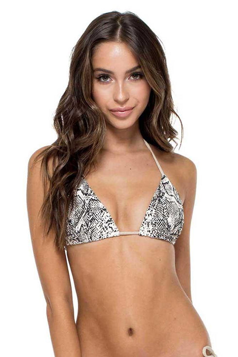 Luli Fama Bombo Seamless Triangle Top