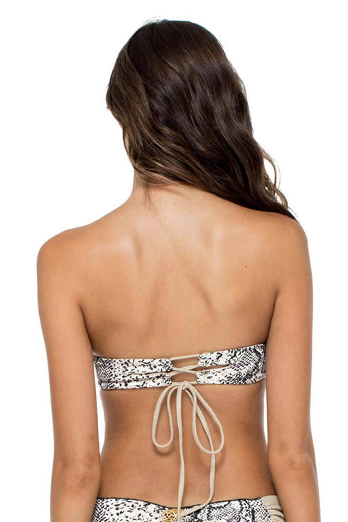 Luli Fama Bombo Bombo Alegria Chic Underwire Bandeau Top