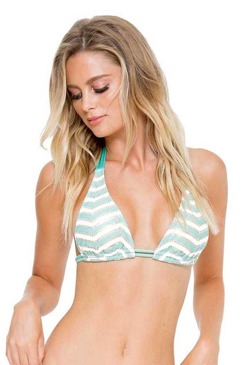 Luli Fama El Malecon Triangle Halter Top