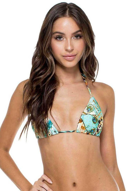 Luli Fama Guantanamera Crystalized Triangle Top