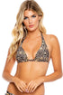Luli Fama Wildin Out Triangle Halter Top