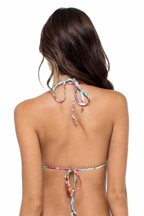 Luli Fama Yemaya Wavey Triangle Top