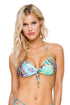 Luli Fama Cayo Hueso So Close Crystal Molded Push Up Top