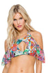 Luli Fama Viva Cuba BONITA COLD SHOULDER TOP