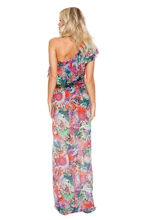 Luli Fama Viva Cuba CABARET MAXI DRESS