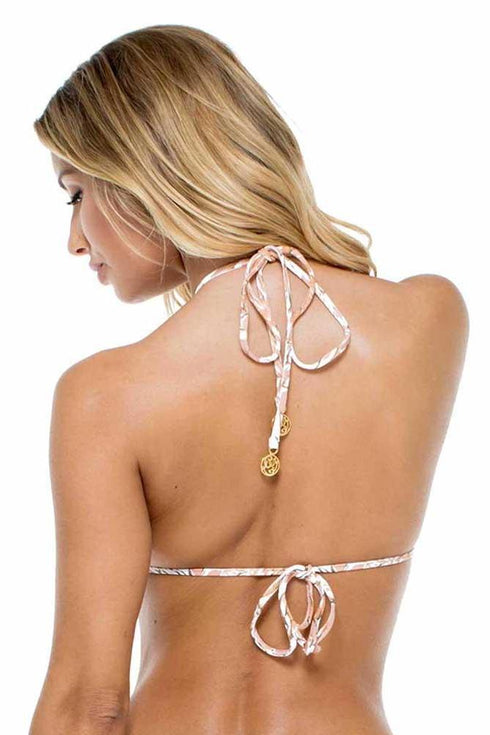 Luli Fama Amor Tabaco Y Ron CELIA PEEK-A-BOO HIGH NECK TOP