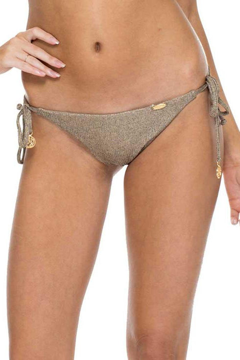 Luli Fama Compai SEAMLESS RUCHED BRAZILIAN TIE SIDE BOTTOM