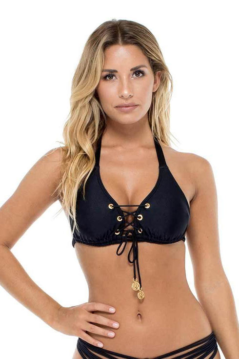 Luli Fama Mambo  TRI-HALTER TOP