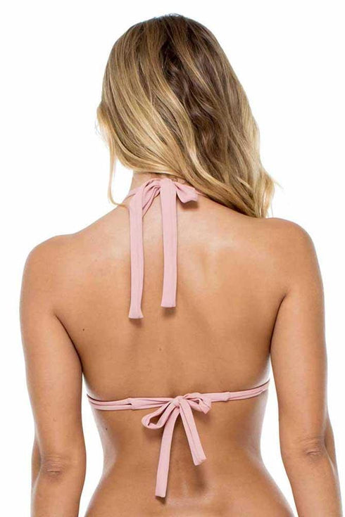 Luli Fama Mambo Triangle Halter Top