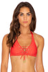 Luli Fama Mambo TRIANGLE HALTER TOP