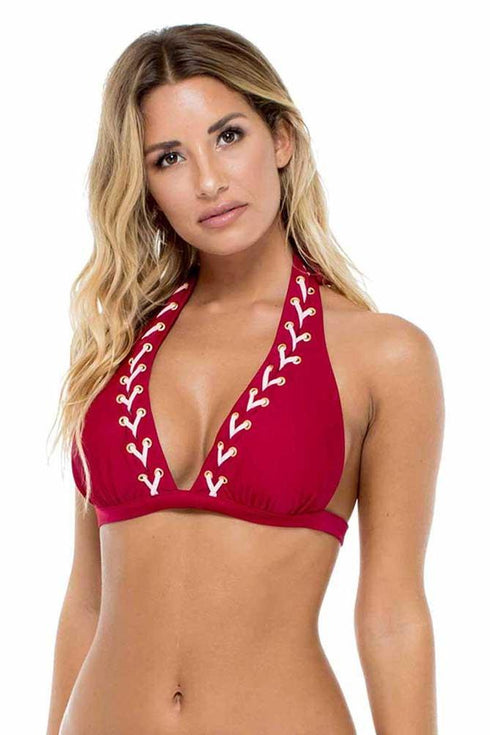 Luli Fama La Corredera Halter Top