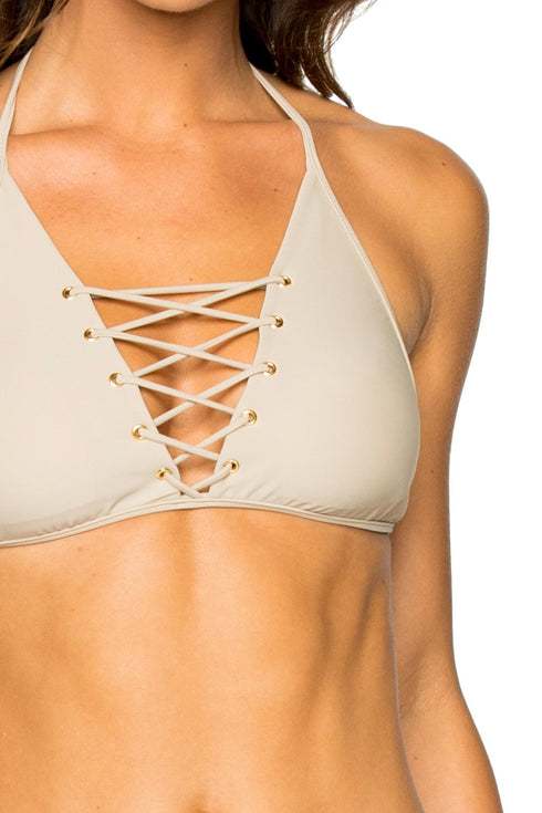 Luli Fama La Corredera High Neck Top