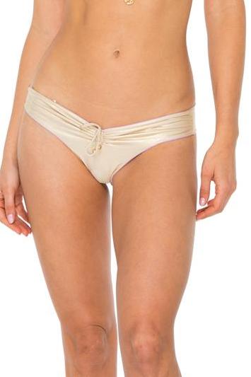 Luli Fama Cosita Buena REVERSIBLE DRAWSTRING RUCHED BRAZILIAN BOTTOM