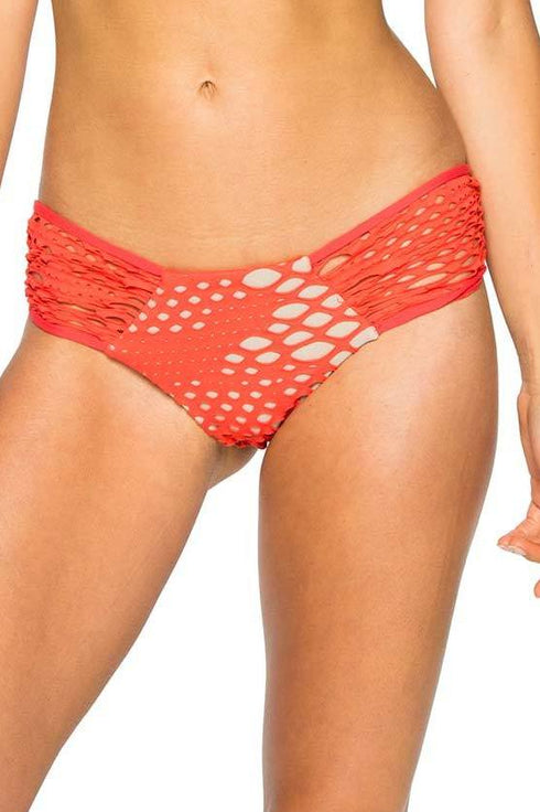 Luli Fama La Cabaña Scrunch Brazilian Ruched Back