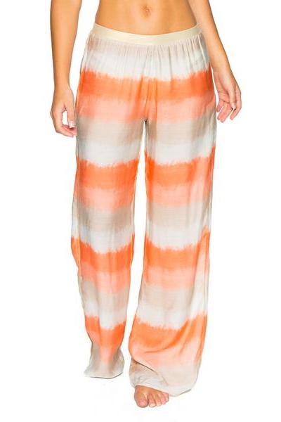 Luli Fama Los Flamencos Silk Boho Pants