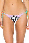 Luli Fama Cayo Setia Brazilian Ruched Back Tieside Bottom