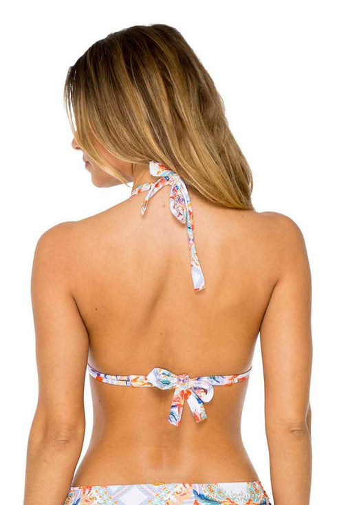 Luli Fama Merenguito Triangle Halter Top