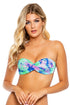 Luli Fama Casa De Las Sirenas UNDERWIRE PUSH UP BANDEAU