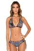 Luli Fama Noches De Sevilla Lace Trim Triangle Halter