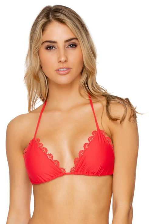 Luli Fama Noches De Sevilla Triangle Bikini Top