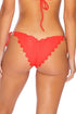 Luli Fama Noches De Sevilla WAVEY RUCHED BACK BRAZILIAN TIE SIDE BOTTOM