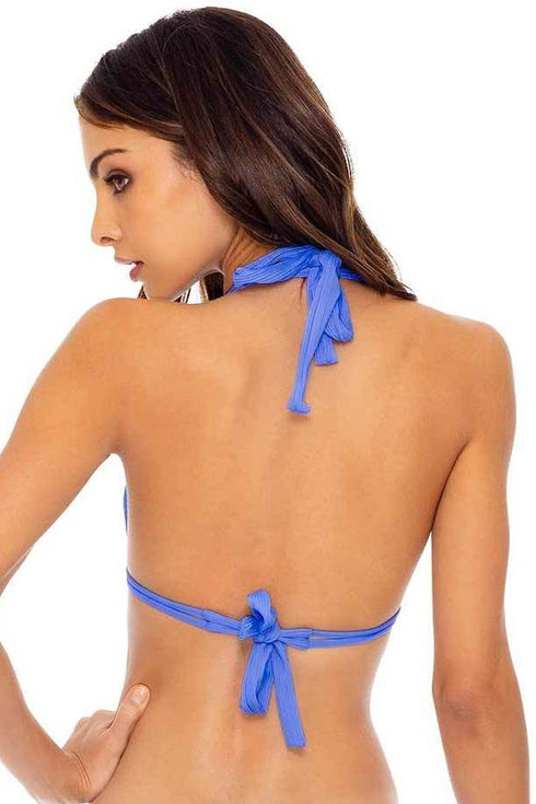 Luli Fama Triana Triangle Halter Top