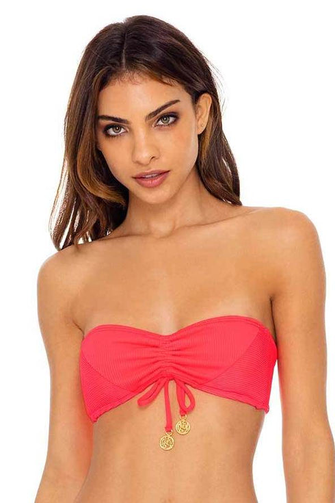 Luli Fama Triana Drawstring Bandeau