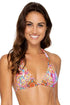 Luli Fama Rayando El Sol TRIANGLE HALTER TOP