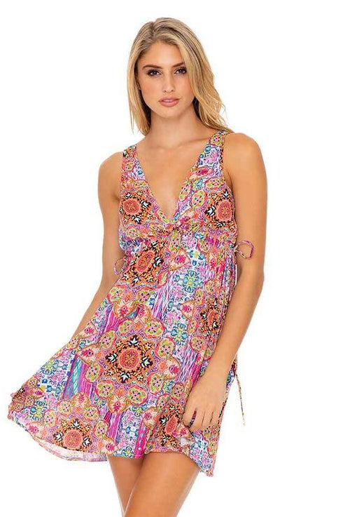 Luli Fama Rayando El Sol SHORT DRESS