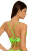 Luli Fama Luli Babe In Miami CROSS BACK BUSTIER TOP