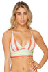 Luli Fama Playtime CROSS BACK BUSTIER TOP
